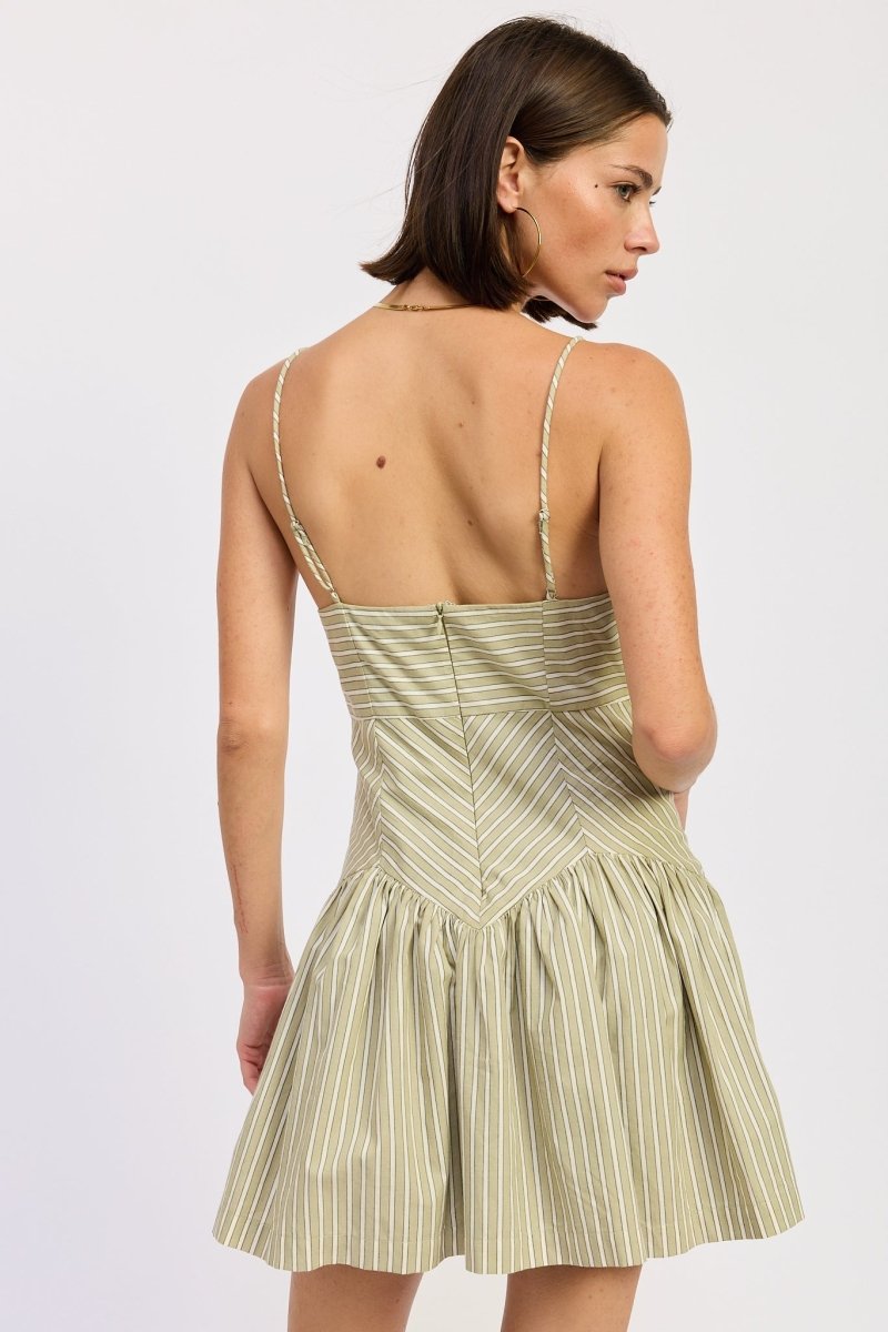 Loden Mini Dress - Demented Sisters