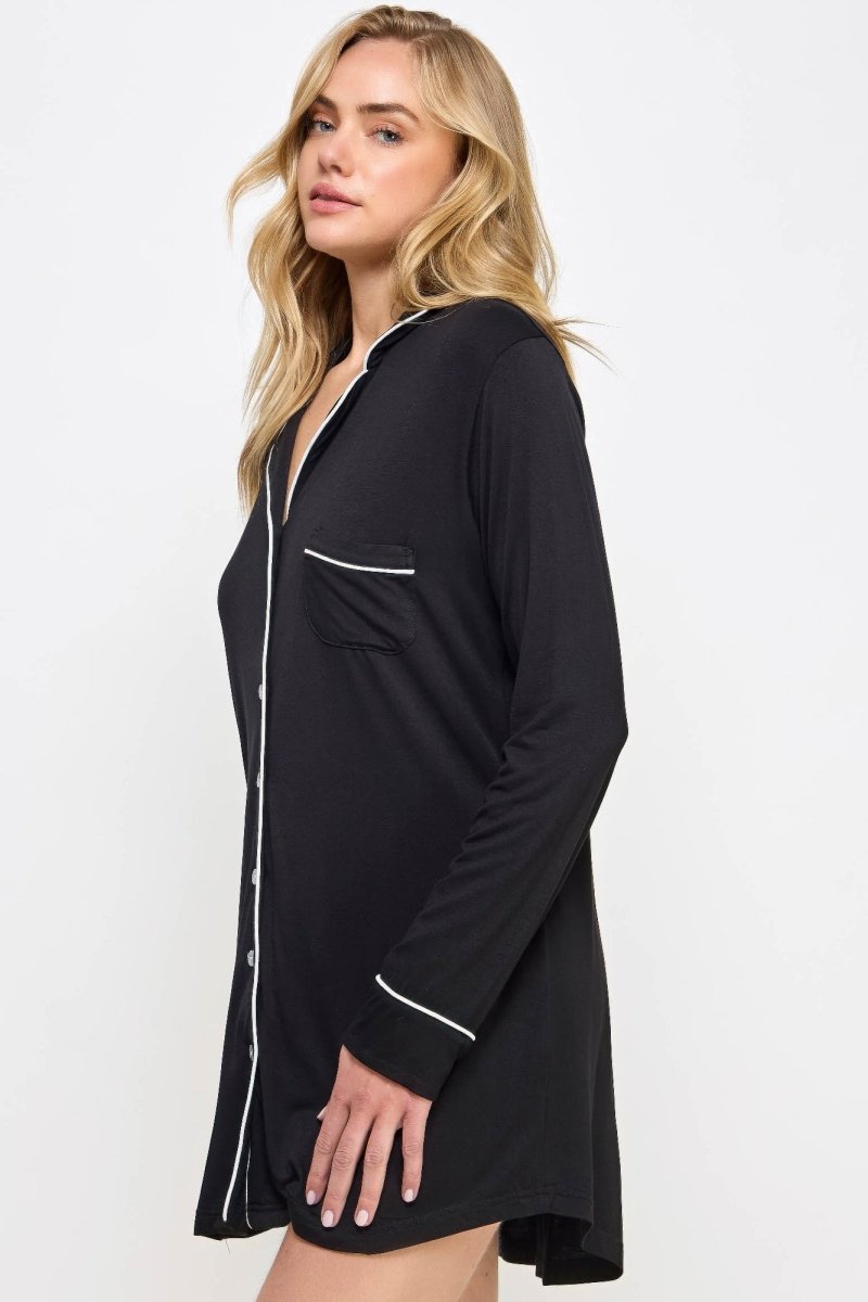 Mahina Sleep Shirt - Demented Sisters