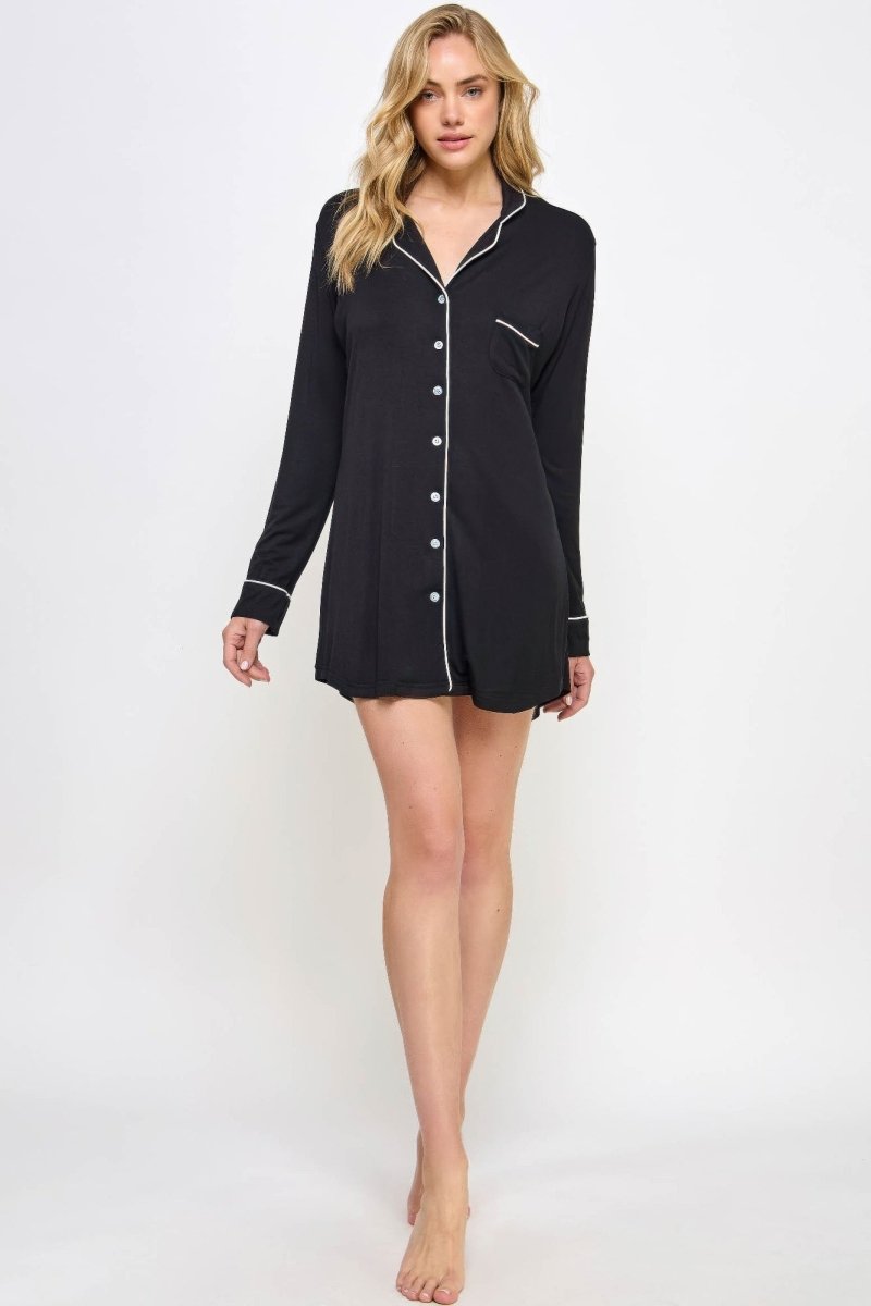 Mahina Sleep Shirt - Demented Sisters