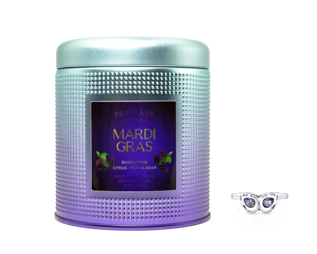 Mardi Gras - Carnival Collection - Jewel Candle - Demented Sisters