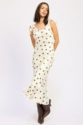 "Mermaid" Polka Maxi Dress - Demented Sisters