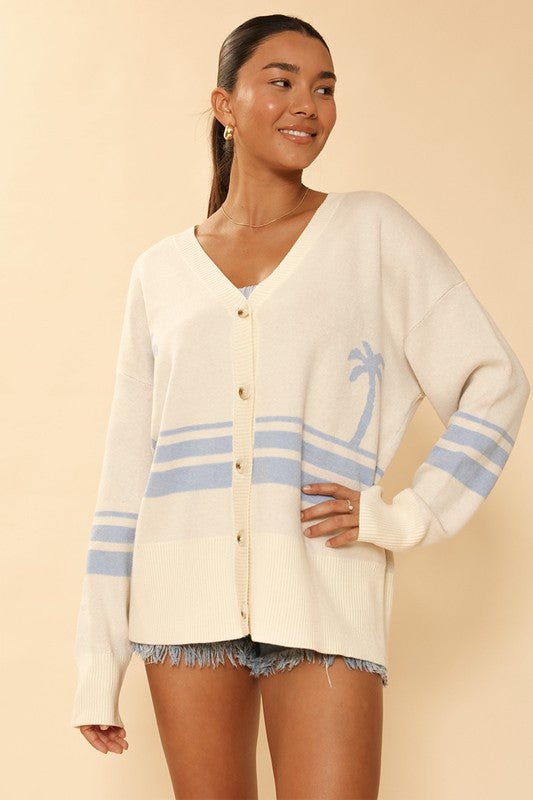 Miami Sunset Cardigan - Demented Sisters