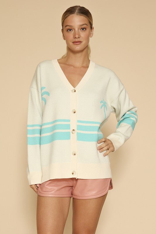 Miami Sunset Cardigan - Demented Sisters