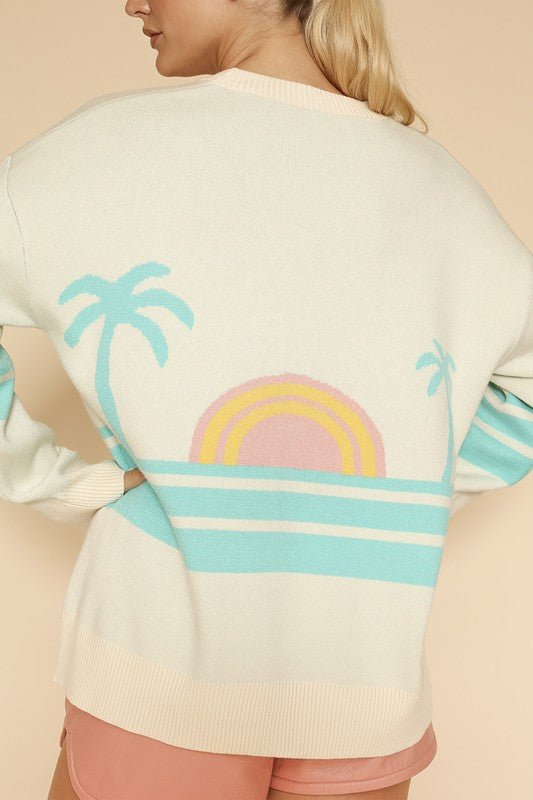 Miami Sunset Cardigan - Demented Sisters