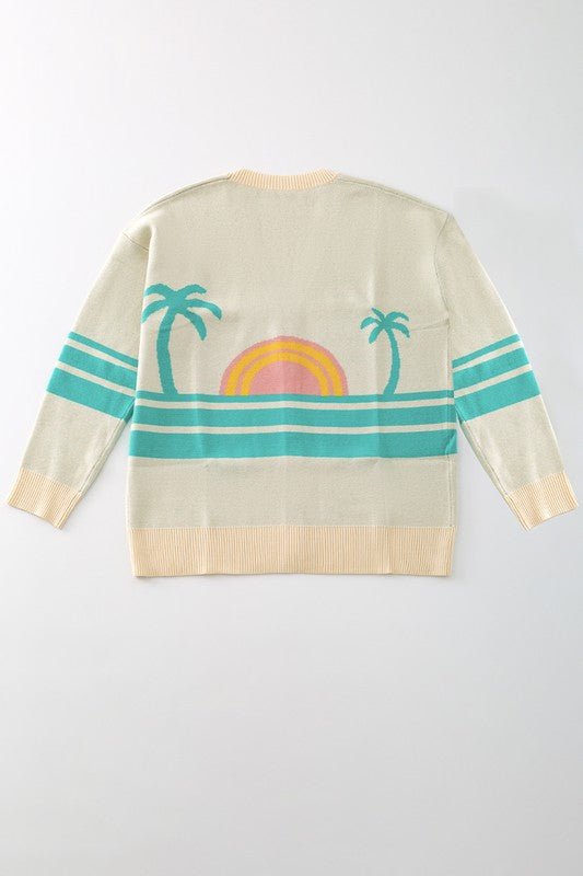 Miami Sunset Cardigan - Demented Sisters