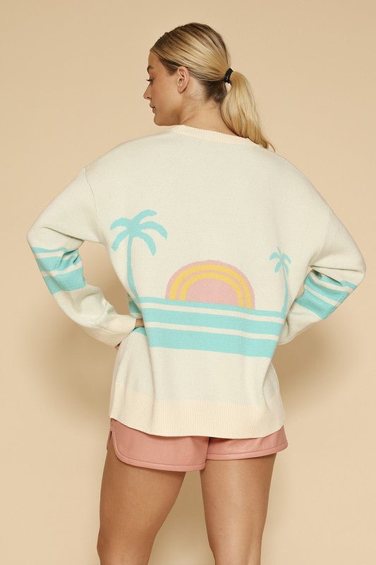 Miami Sunset Cardigan - Demented Sisters