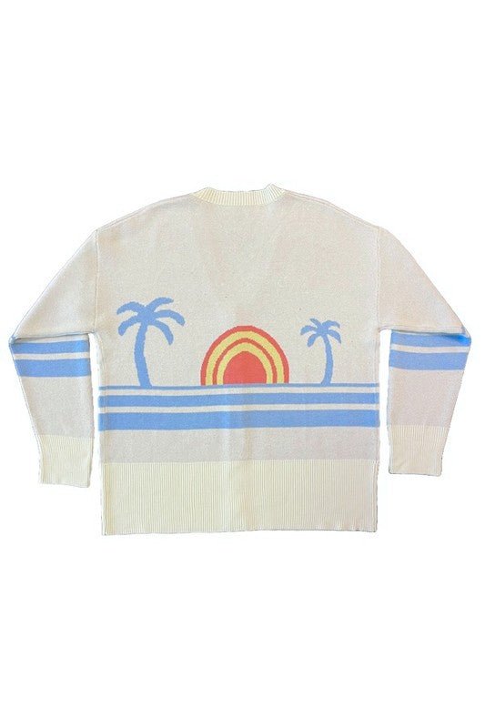 Miami Sunset Cardigan - Demented Sisters