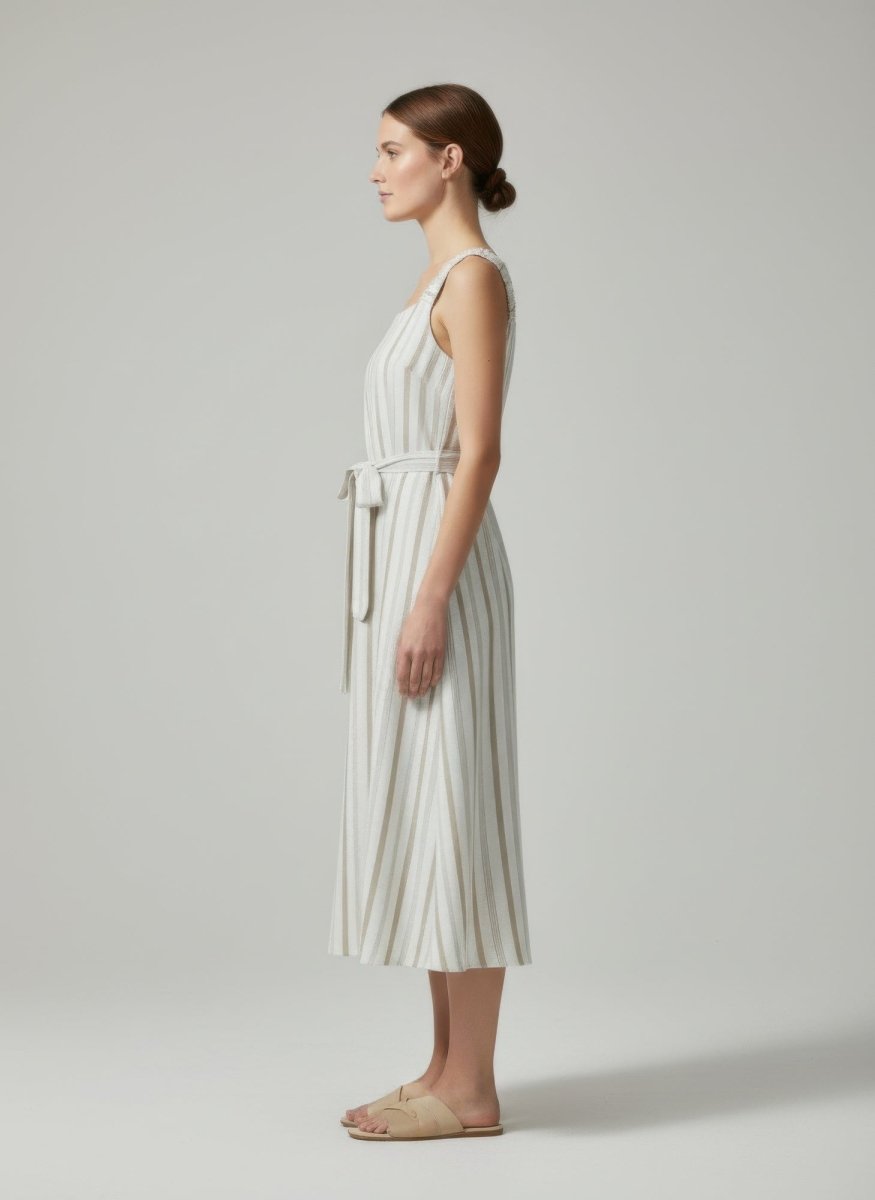 Mlle Gabrielle Striped Dress - Demented Sisters