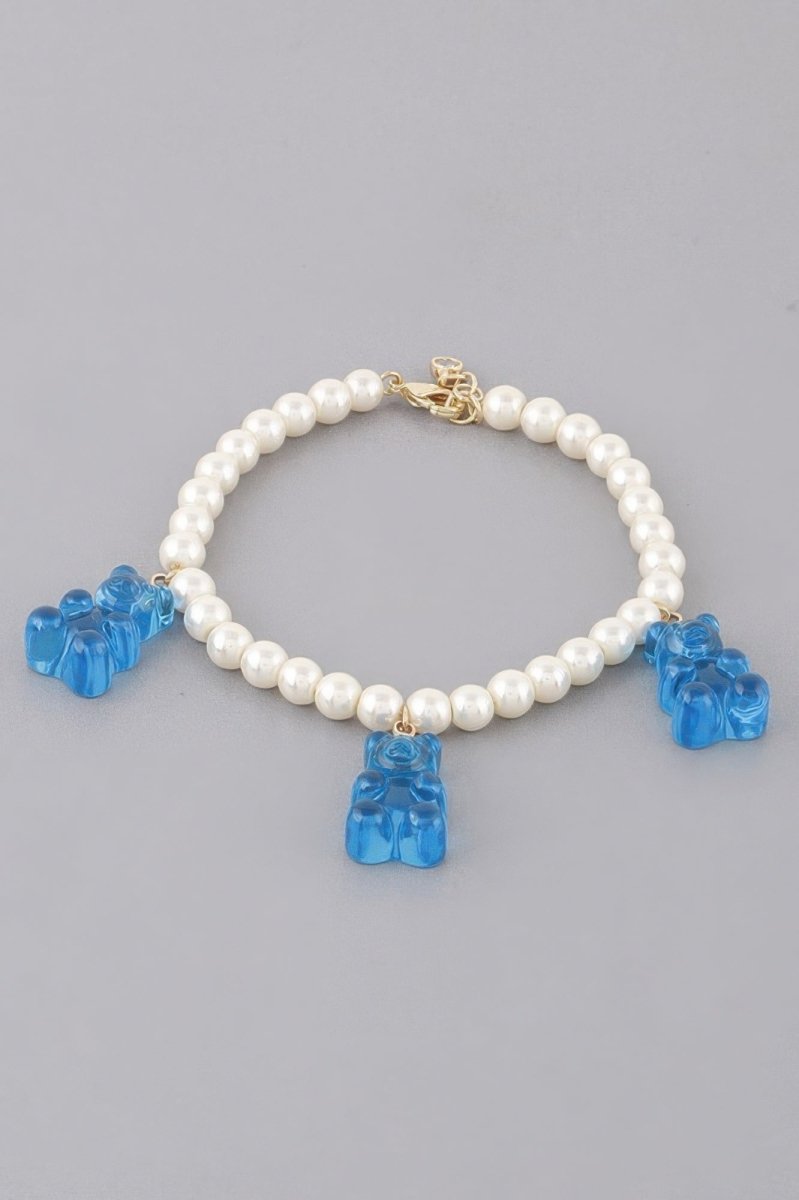 Multi Gummy Bear Charms Bracelet - Demented Sisters