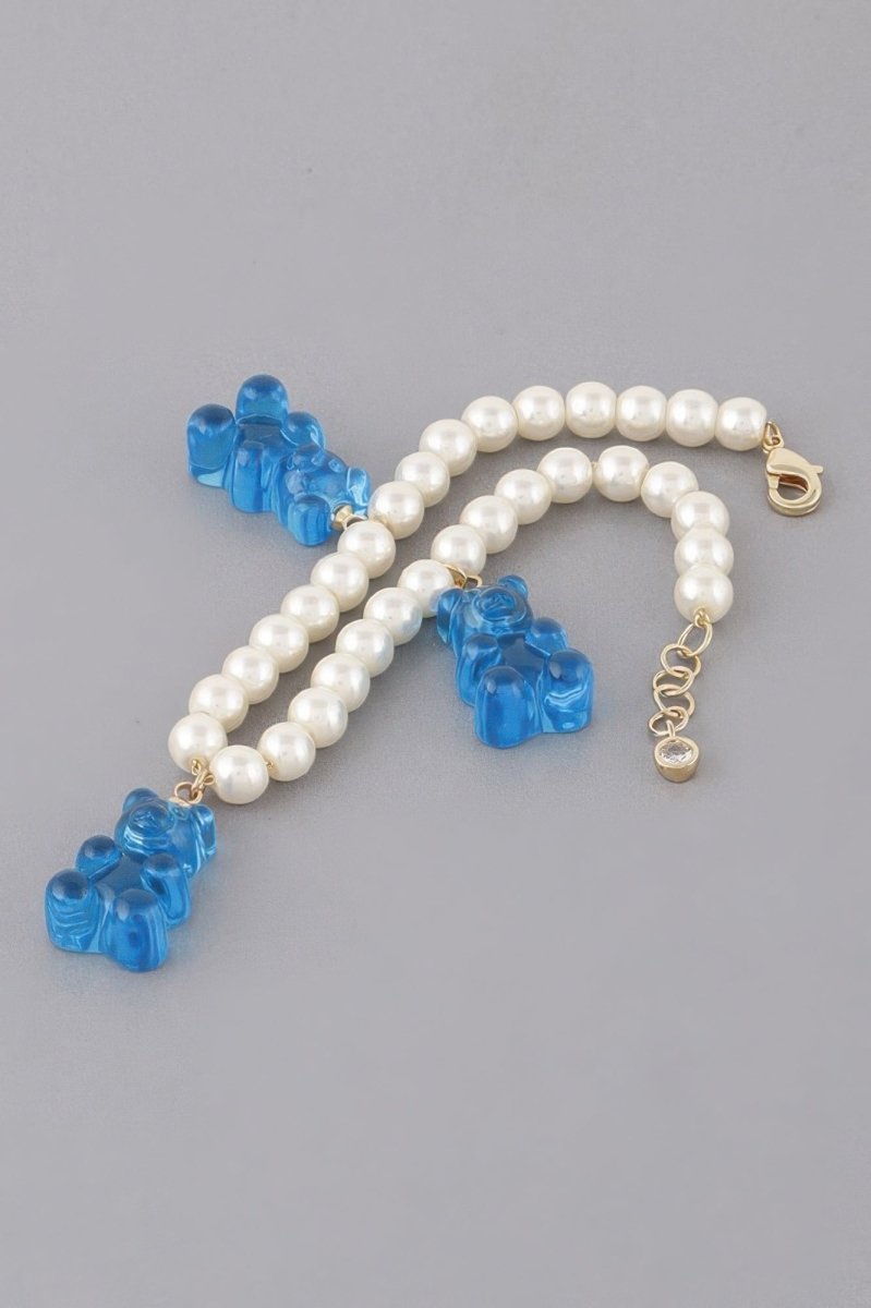 Multi Gummy Bear Charms Bracelet - Demented Sisters
