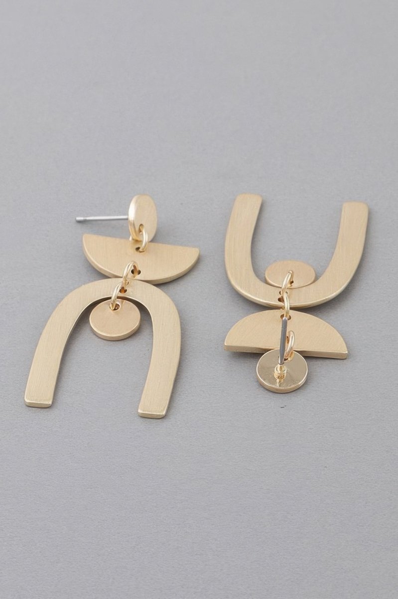 Multi Shape Arch Earrings - Demented Sisters