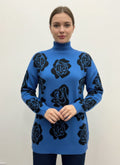 Ninety Floral Sweater - Demented Sisters