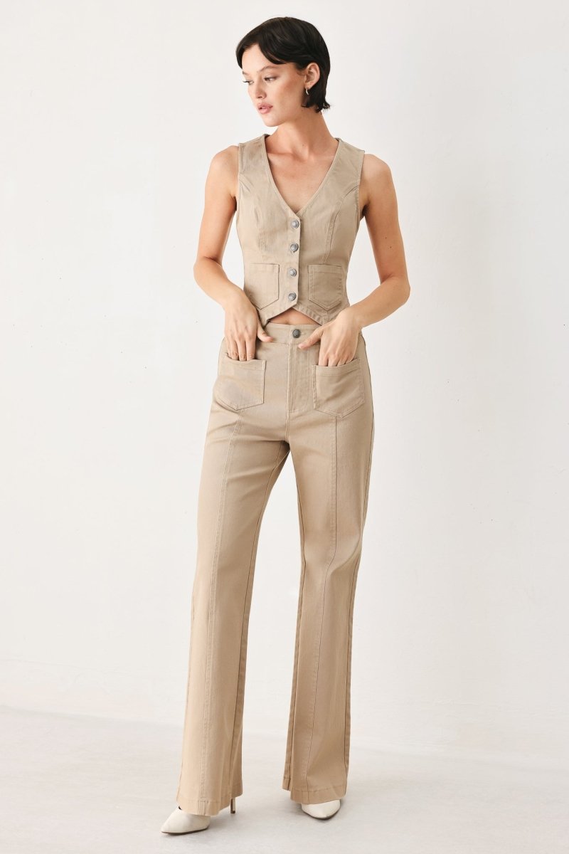 PORTOFINO WOVEN PANTS - Demented Sisters