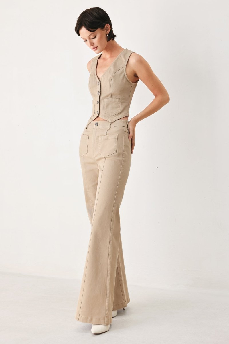 PORTOFINO WOVEN PANTS - Demented Sisters