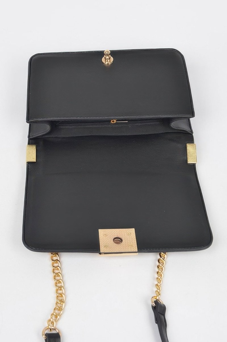 Rhinestone Crossbody Bag - Demented Sisters