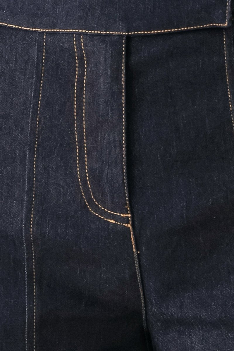 SAINT TROPEZ DENIM PANTS - Demented Sisters