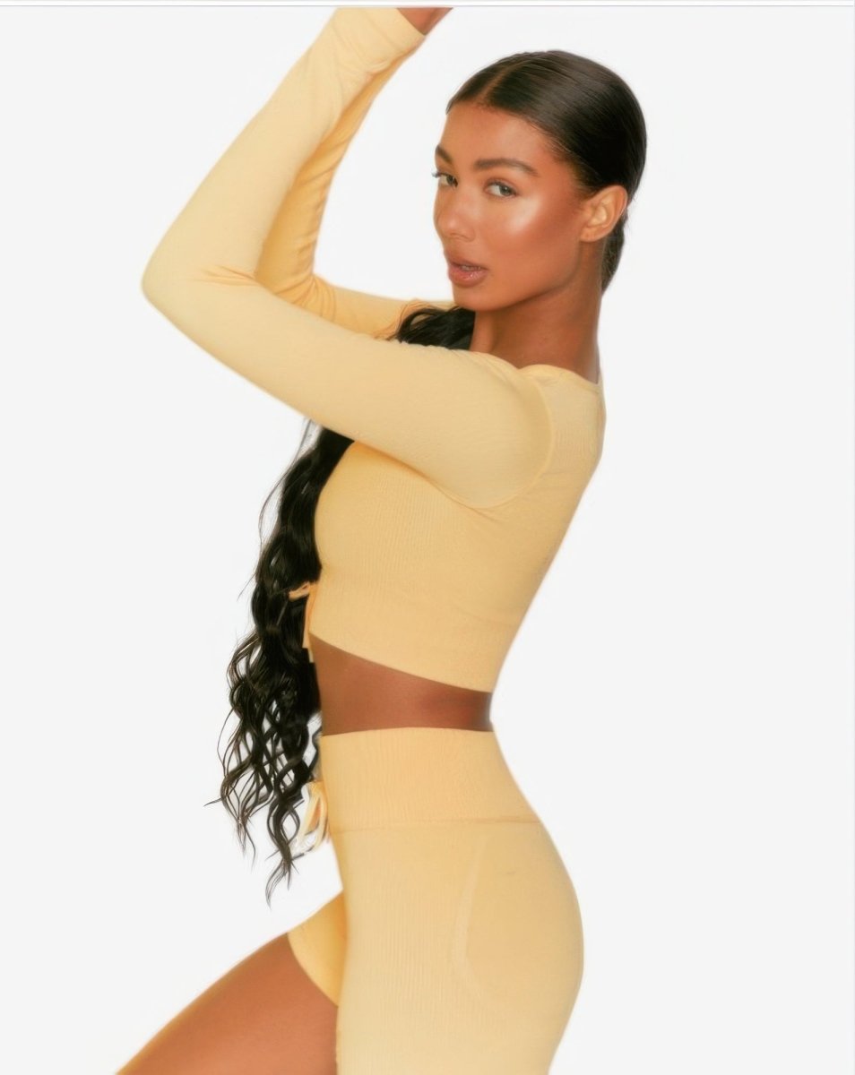 Seamless Top And Short Set - Demented Sisters
