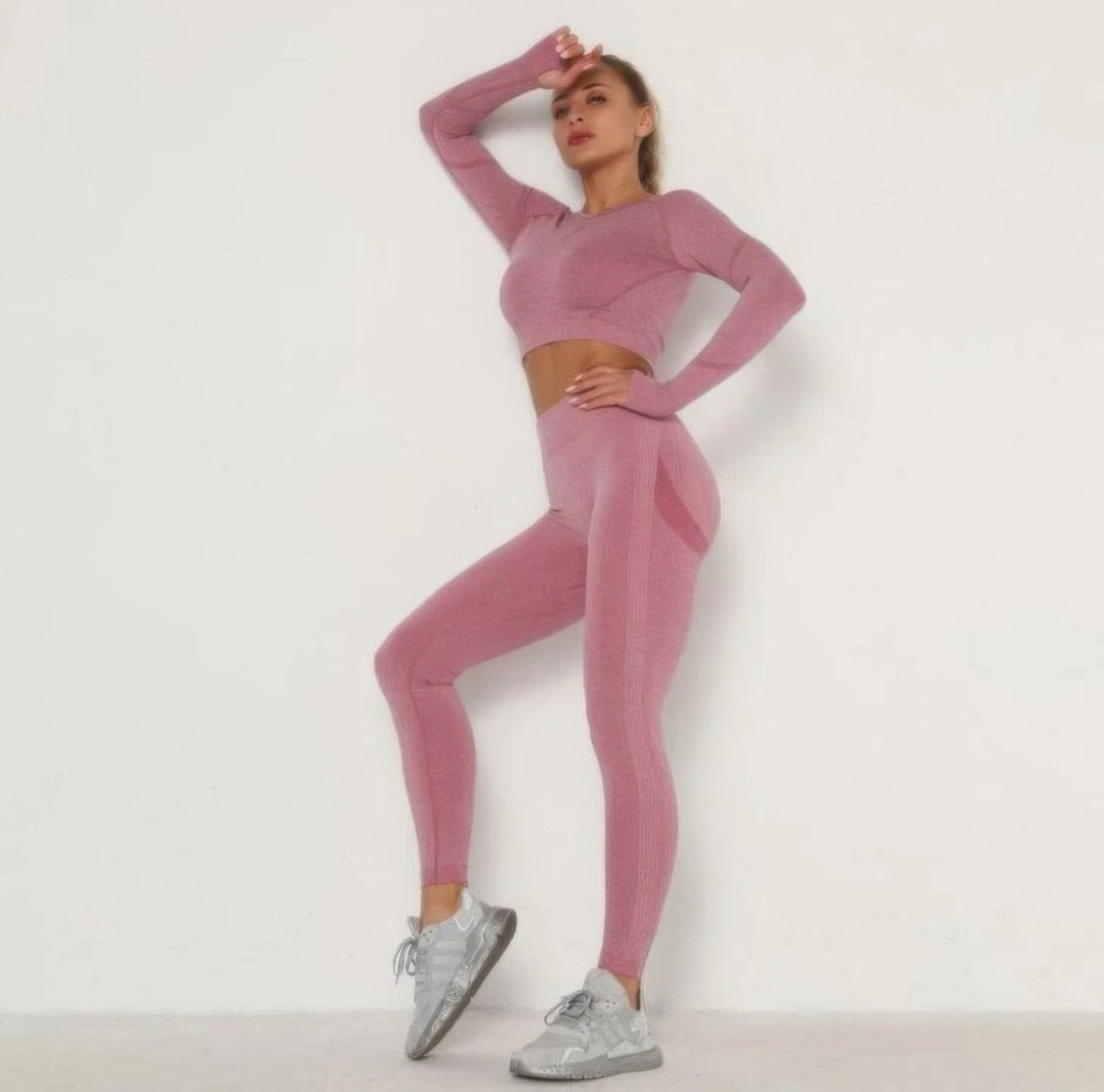 Seamless Top Leggings Set - Demented Sisters