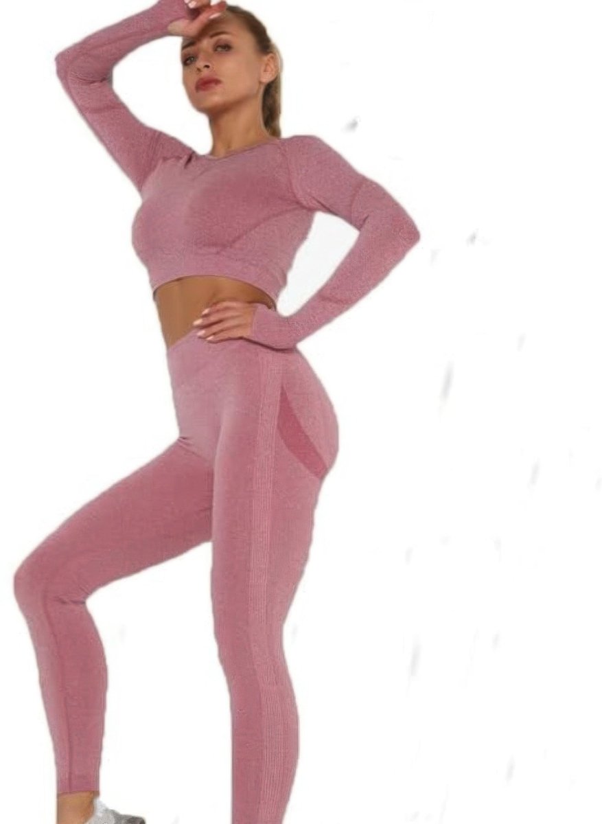 Seamless Top Leggings Set - Demented Sisters