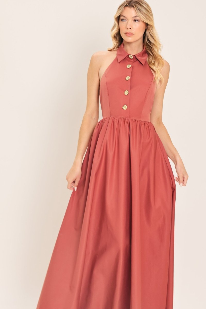 SIENNA SUN WOVEN MAXI DRESS - Demented Sisters