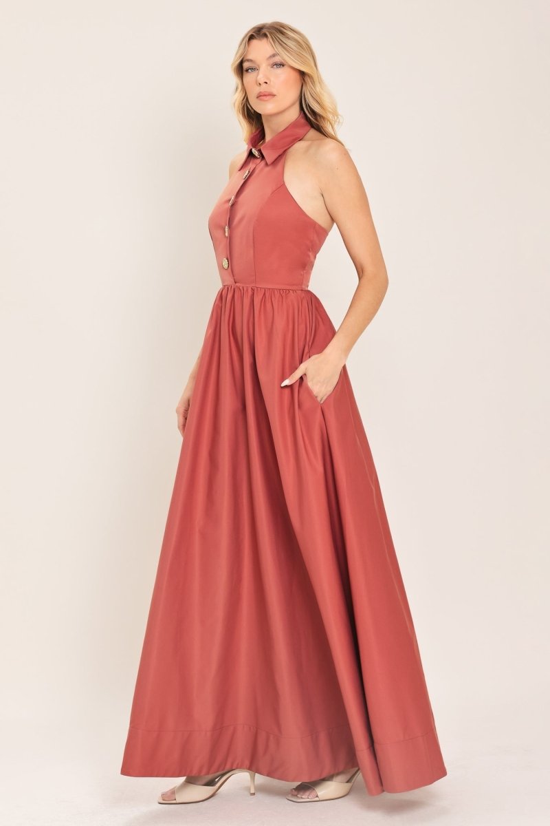 SIENNA SUN WOVEN MAXI DRESS - Demented Sisters