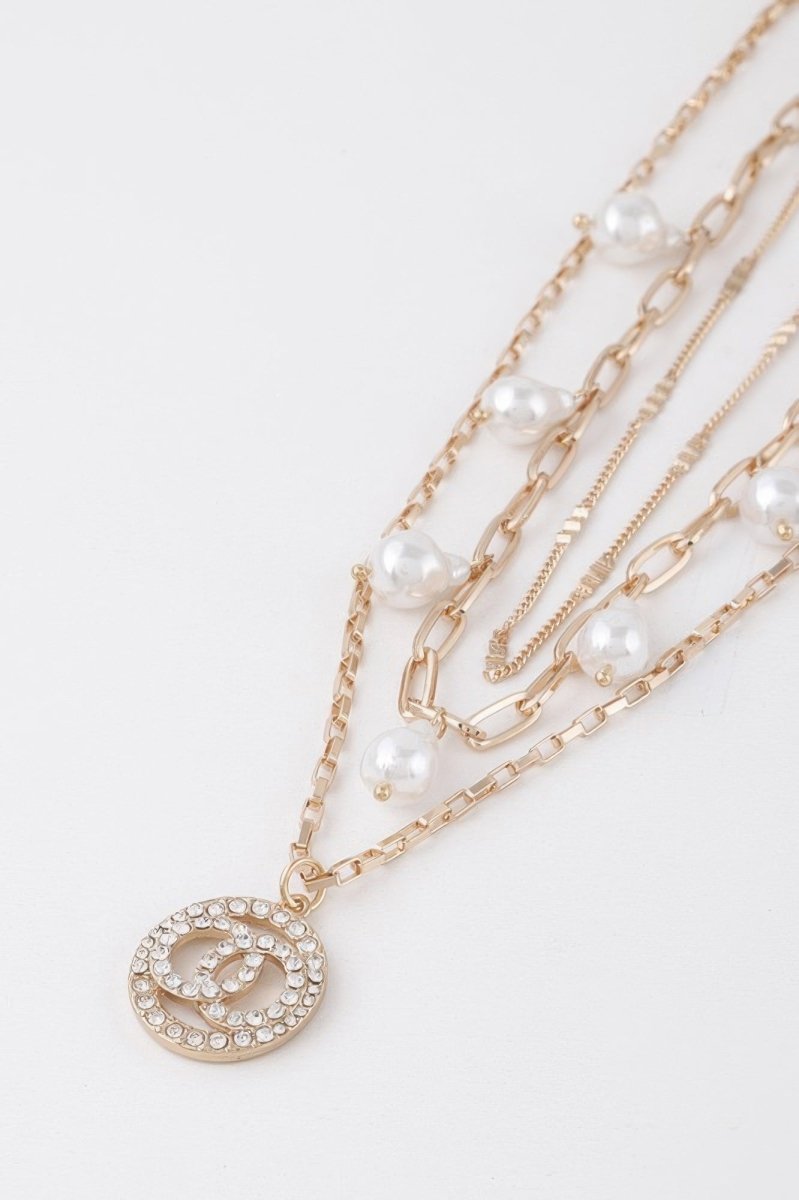 Stone N Oo Chain Necklace - Demented Sisters