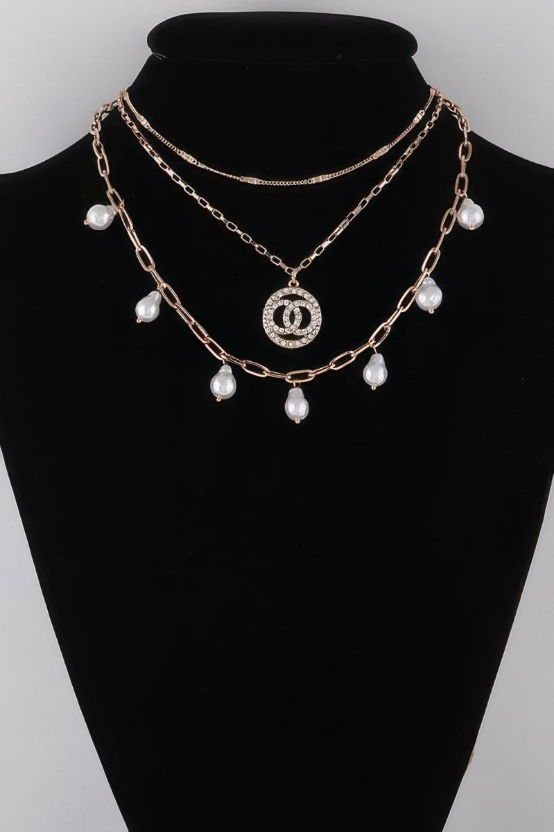 Stone N Oo Chain Necklace - Demented Sisters
