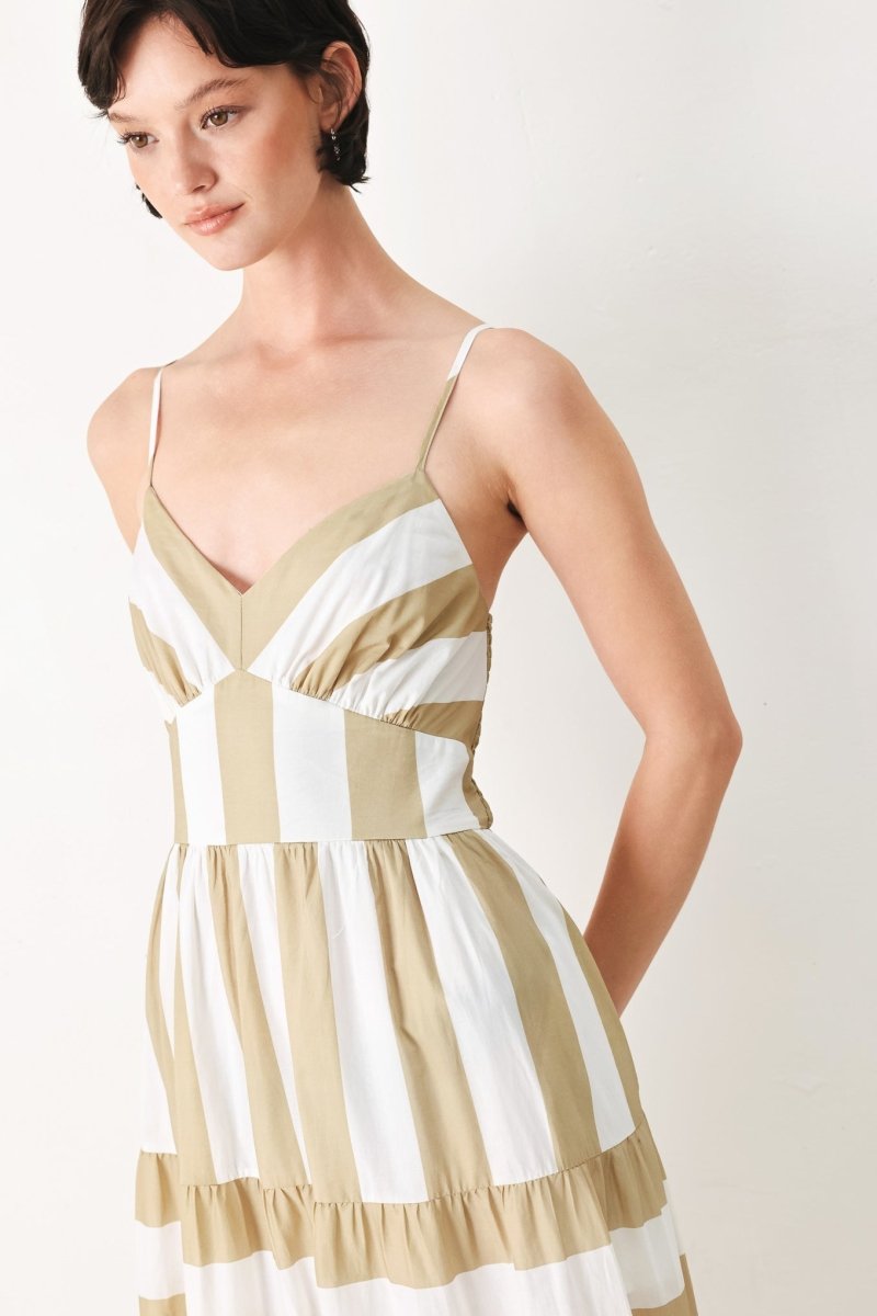 SUNKISSED BOARDWALK WOVEN MAXI DRESS - Demented Sisters