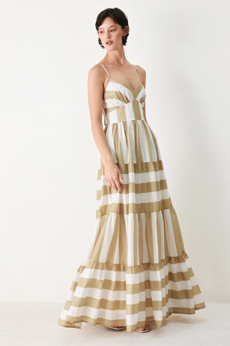 SUNKISSED BOARDWALK WOVEN MAXI DRESS - Demented Sisters