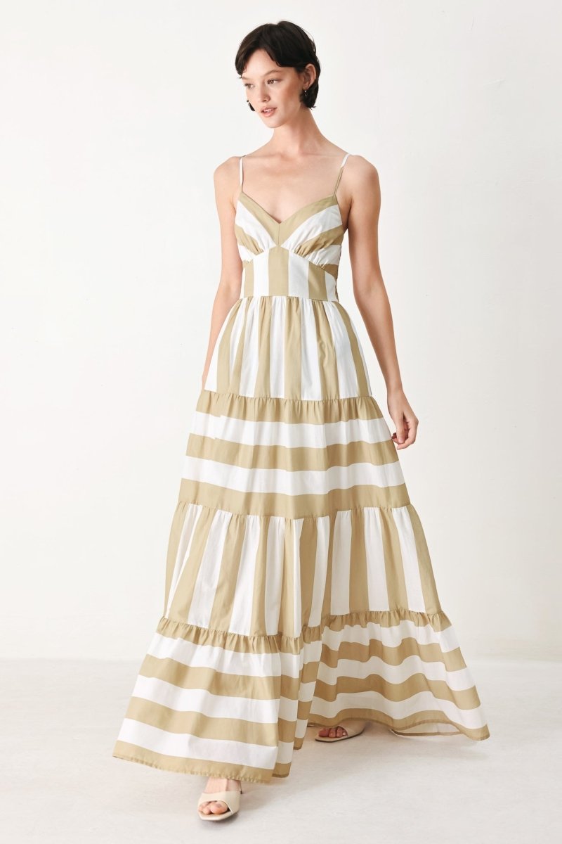 SUNKISSED BOARDWALK WOVEN MAXI DRESS - Demented Sisters