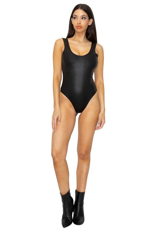 tank thong Bodysuit - Demented Sisters