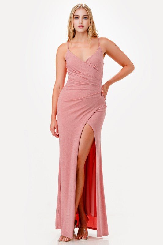 The Red Glam Party Dress - Demented Sisters