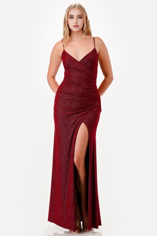 The Red Glam Party Dress - Demented Sisters