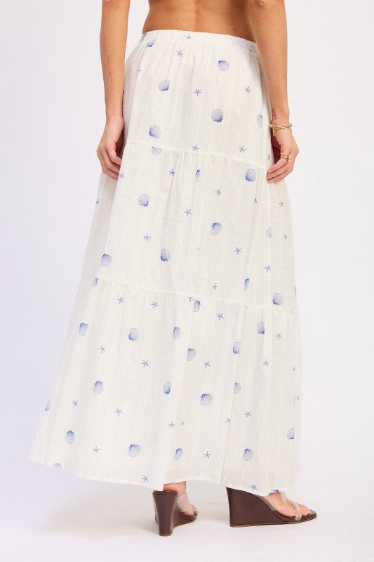 TIERED MAXI SKIRT - Demented Sisters