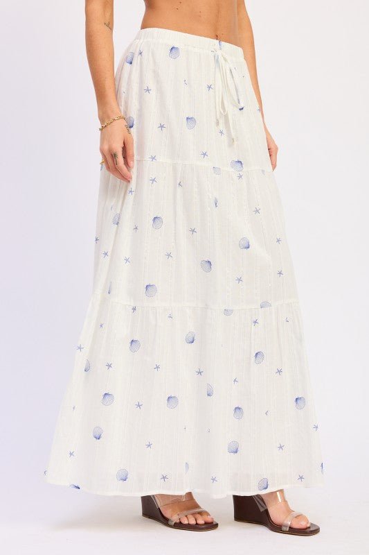 TIERED MAXI SKIRT - Demented Sisters