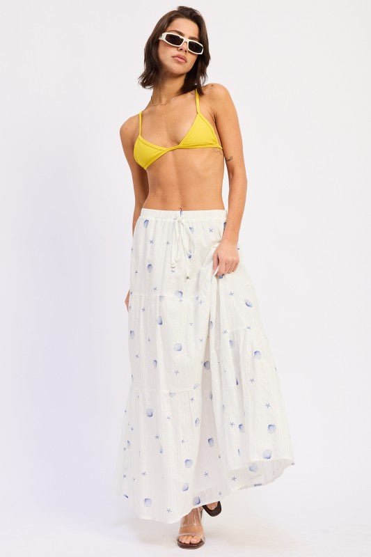 TIERED MAXI SKIRT - Demented Sisters