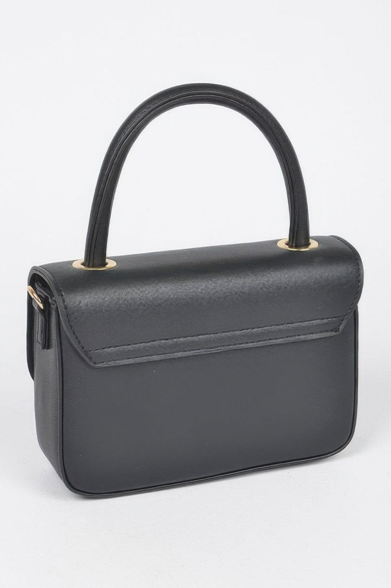 Vegan Top Handle Bag - Demented Sisters