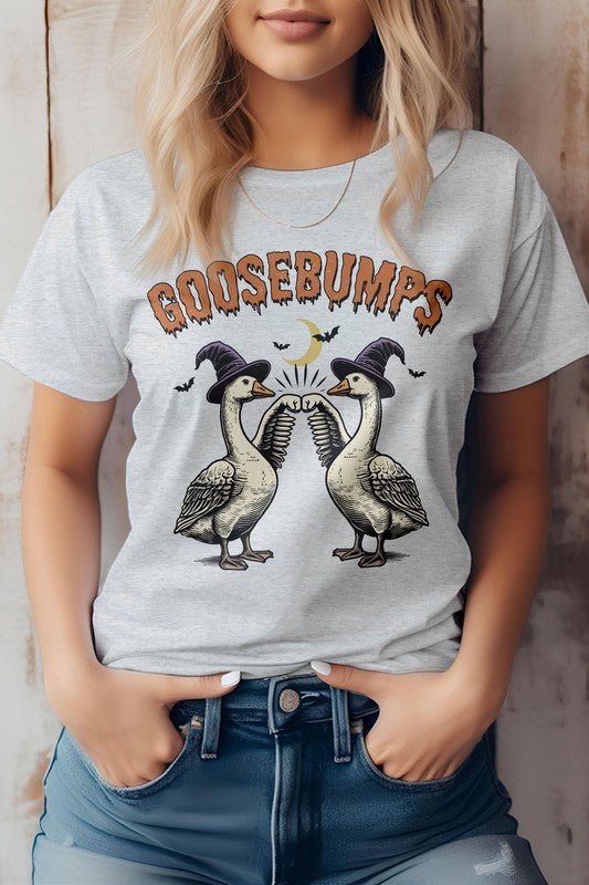 Vintage Halloween Farm Goose, Graphic Tee - Demented Sisters