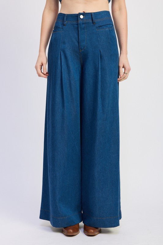 WIDE LEG PALAZZO PANTS - Demented Sisters