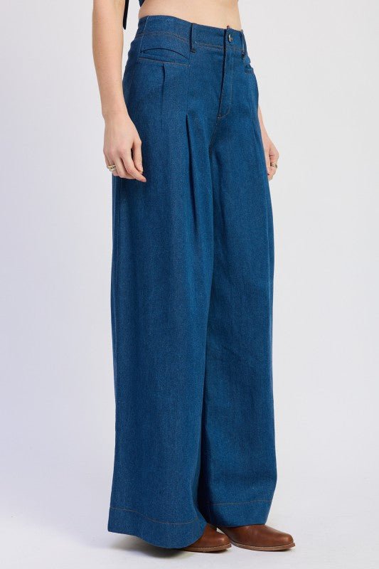 WIDE LEG PALAZZO PANTS - Demented Sisters