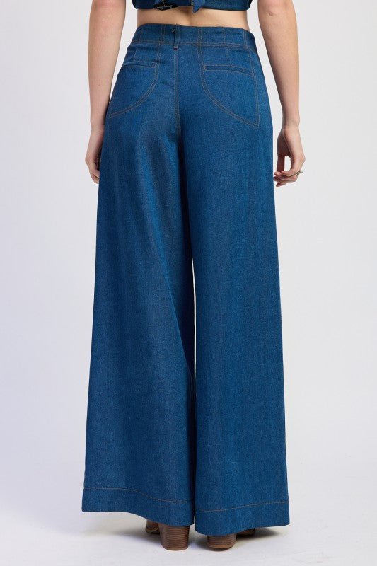 WIDE LEG PALAZZO PANTS - Demented Sisters