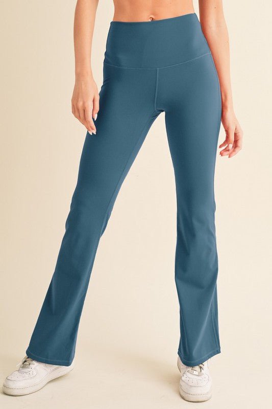 Women's Butterysoft Yoga Flare High Waisted Pants - Demented Sisters
