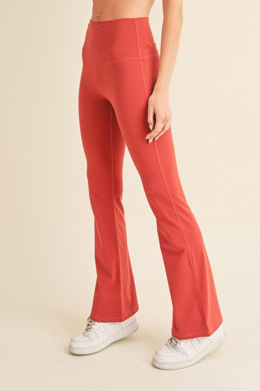 Women's Butterysoft Yoga Flare High Waisted Pants - Demented Sisters