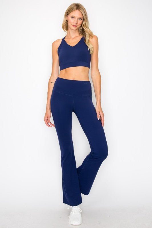 Women's Butterysoft Yoga Flare High Waisted Pants - Demented Sisters