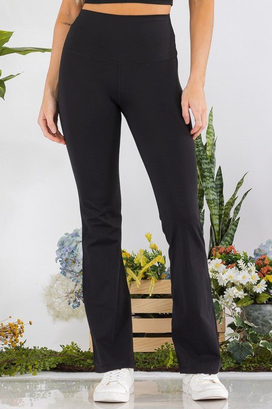 Women's Butterysoft Yoga Flare High Waisted Pants - Demented Sisters