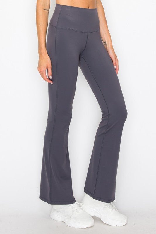 Women's Butterysoft Yoga Flare High Waisted Pants - Demented Sisters
