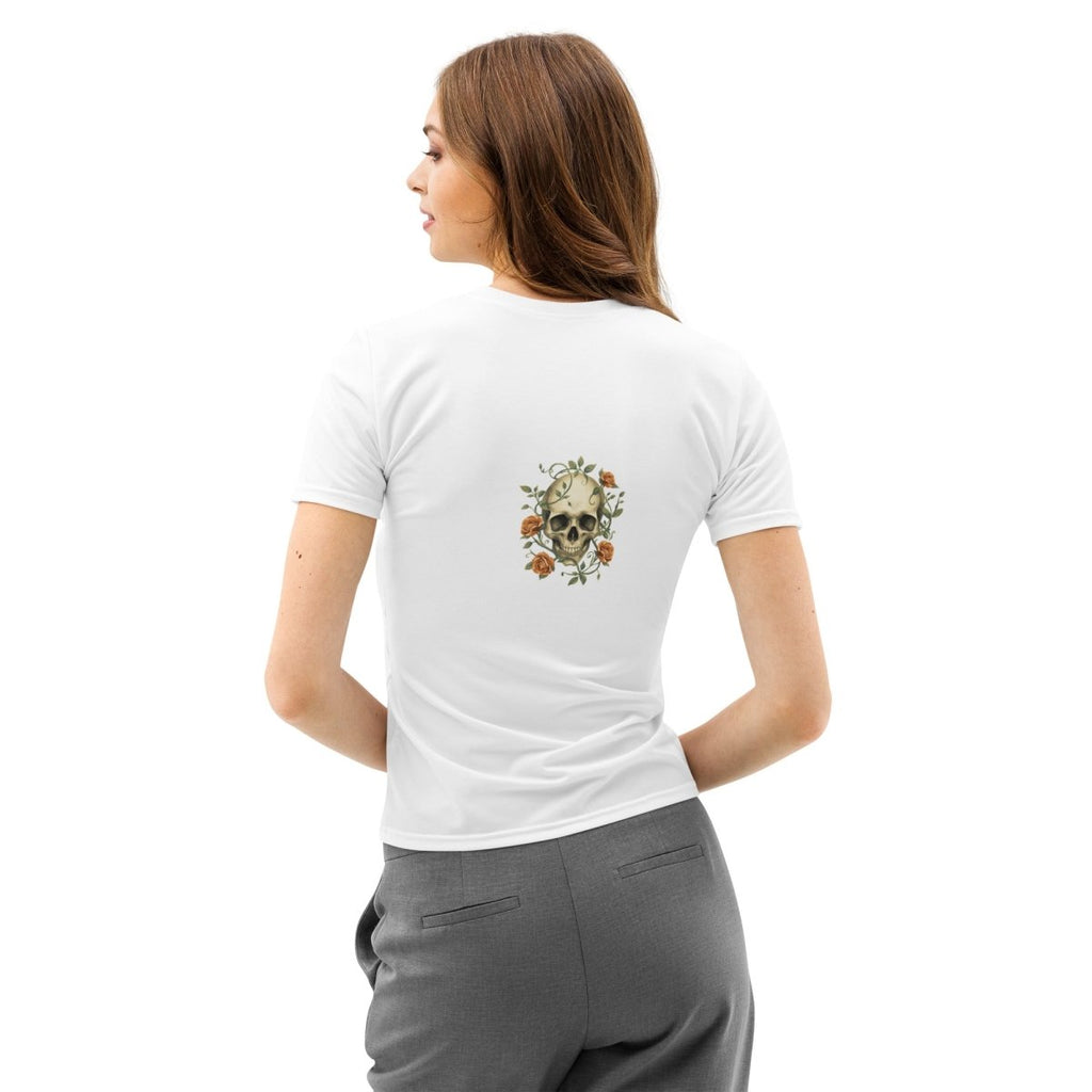 Women’s cotton crew neck t-shirt - Demented Sisters