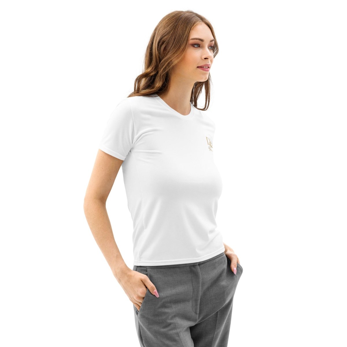 Women’s cotton crew neck t-shirt - Demented Sisters