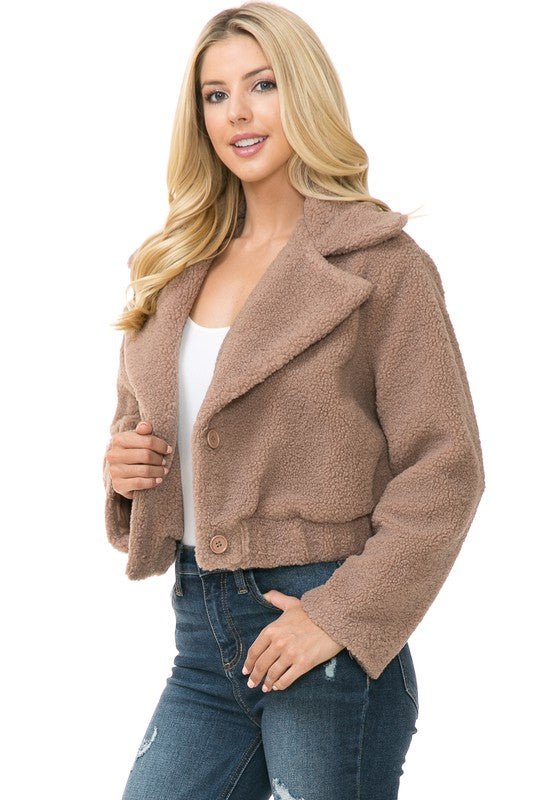 Women's Faux Fur Jacket - Demented Sisters