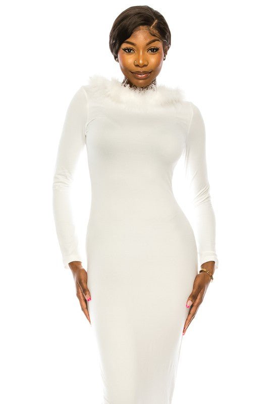 women's long dress with hoodie - Demented Sisters